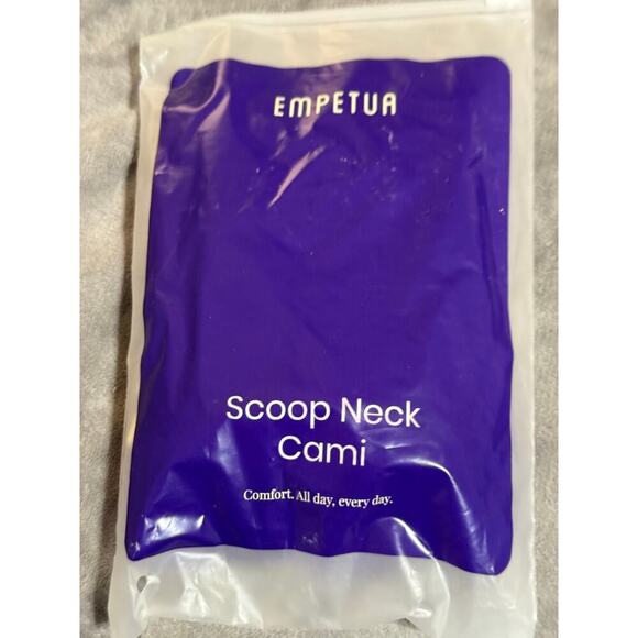 NWT Empetua Shapermint Scoop Neck Cami Nude Tan‎ Shapewear Adjustable - Picture 4 of 5